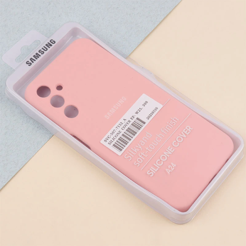 قاب محافظ لنزدار سیلیکونی اصلی زیربسته Samsung Galaxy A24 4G