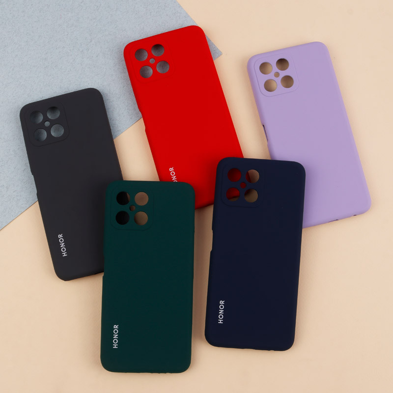 قاب محافظ لنزدار سیلیکونی اصلی زیربسته Honor X8 4G