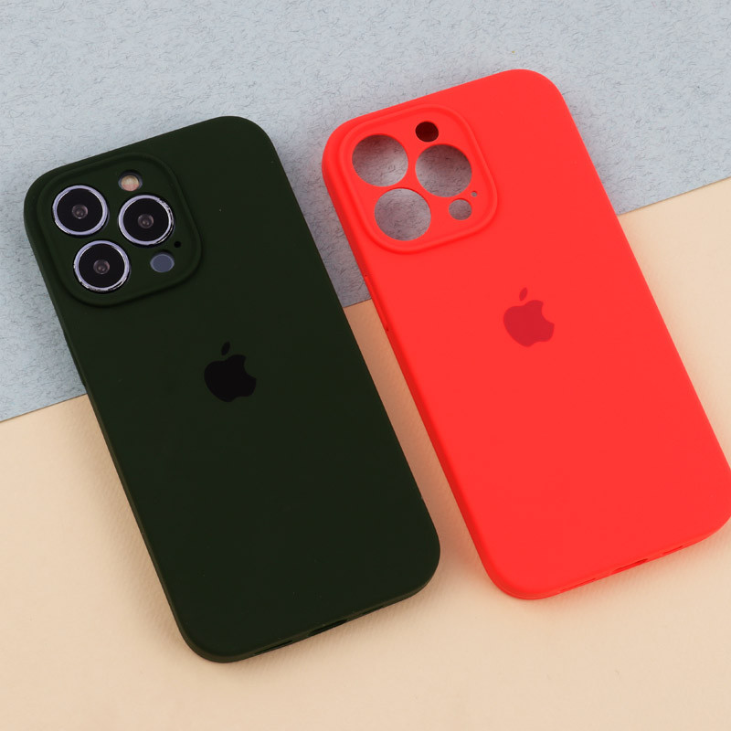 قاب محافظ لنزدار سیلیکونی اصلی زیربسته iPhone 13 Pro