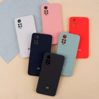 قاب سیلیکونی اصلی زیربسته شیائومی Redmi Note 12 Pro 4G محافظ لنزدار