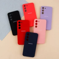 قاب سیلیکونی اصلی زیربسته سامسونگ Galaxy S23 محافظ لنزدار