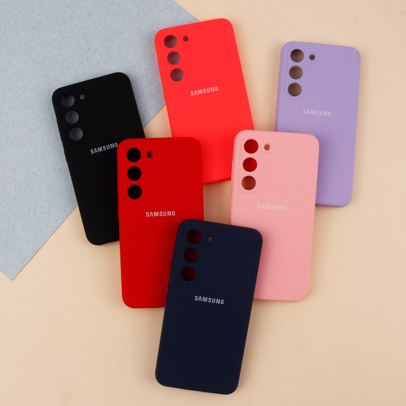 قاب سیلیکونی اصلی زیربسته سامسونگ Galaxy S23 محافظ لنزدار