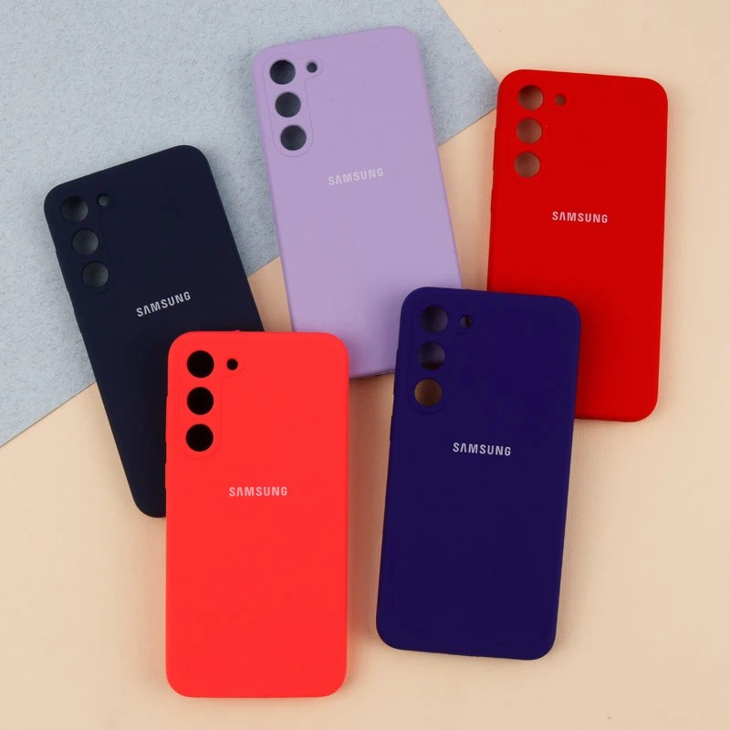 قاب سیلیکونی اصلی زیربسته سامسونگ Galaxy S23 Plus محافظ لنزدار