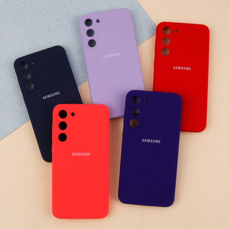 قاب سیلیکونی اصلی زیربسته سامسونگ Galaxy S23 Plus محافظ لنزدار