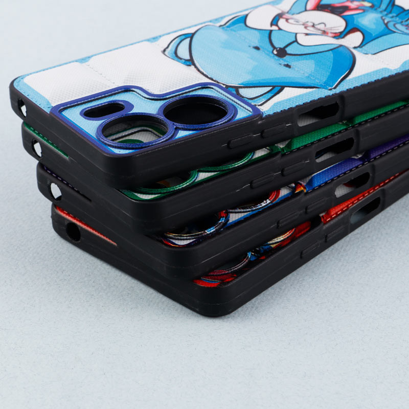 قاب طرحدار فانتزی پافر محافظ لنزدار Xiaomi Redmi 13C