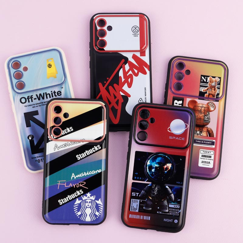 قاب فانتزی طرح دار لنز برجسته Samsung Galaxy A34