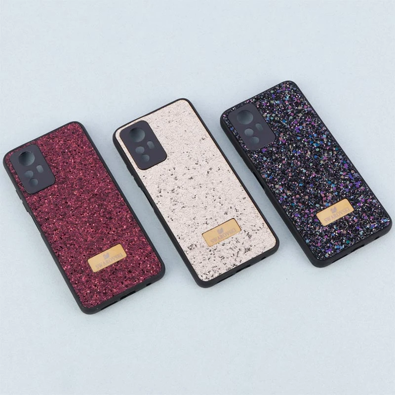 قاب شاینی Swarovski شیائومی Redmi Note 12S محافظ لنزدار