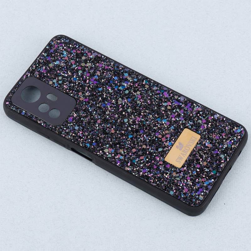 قاب شاینی Swarovski شیائومی Redmi Note 12S محافظ لنزدار