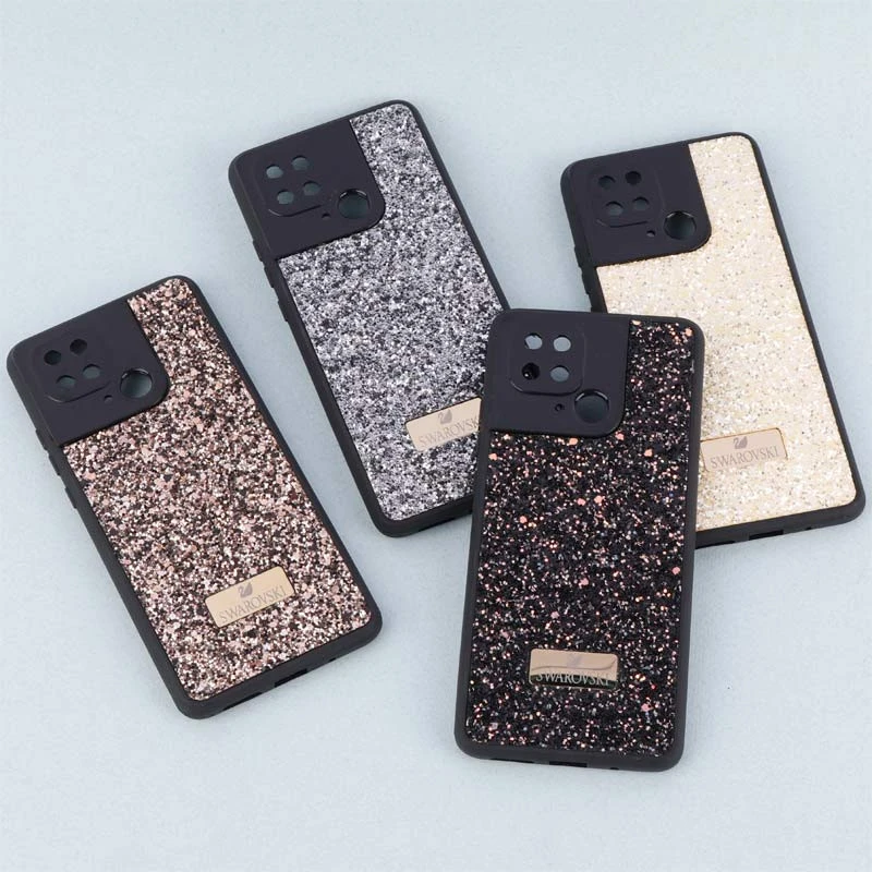 قاب شاینی Swarovski شیائومی Redmi 10C محافظ لنزدار