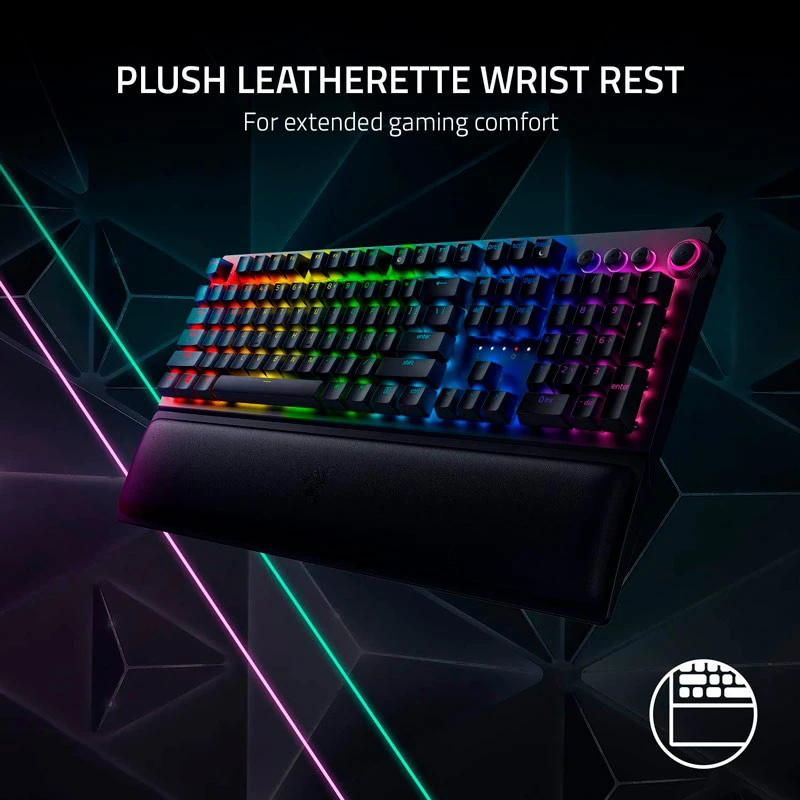 کیبورد بی سیم گیمینگ ریزر BlackWidow V3 Pro