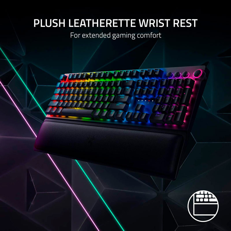 کیبورد بی سیم گیمینگ ریزر BlackWidow V3 Pro