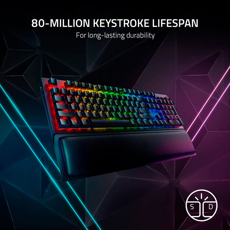 کیبورد بی سیم گیمینگ ریزر BlackWidow V3 Pro