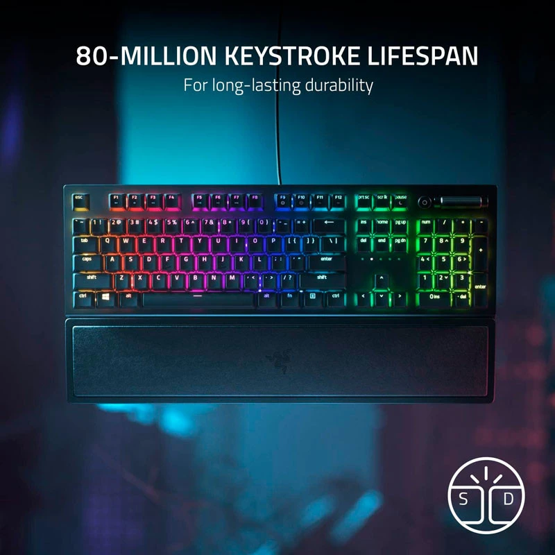 کیبورد گیمینگ ریزر BlackWidow V3