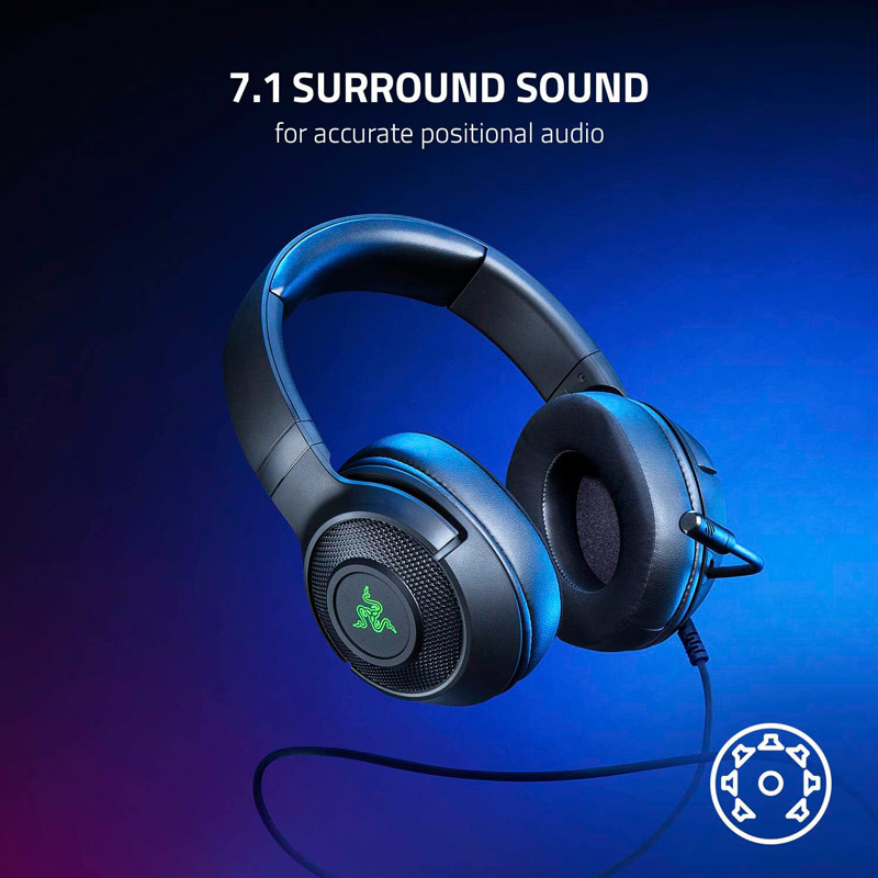 هدست گیمینگ سیم دار Razer Kraken V3 X