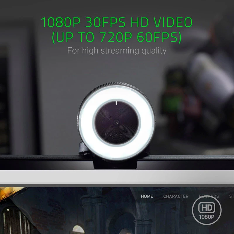 وبکم Razer Kiyo FHD