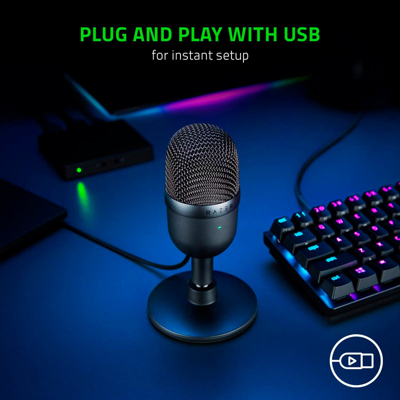 میکروفون رومیزی کندانسر Razer Seiren Mini