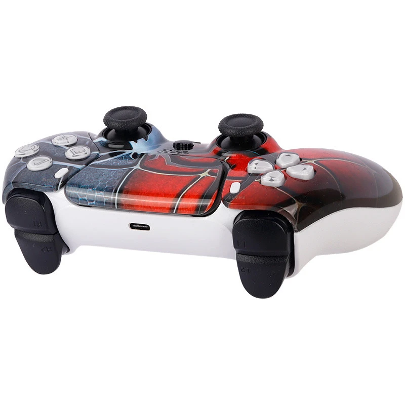 دسته بازی بی سیم طرح پلی استیشن فایو P4-Plus T29 Spider Man PS4 / PC