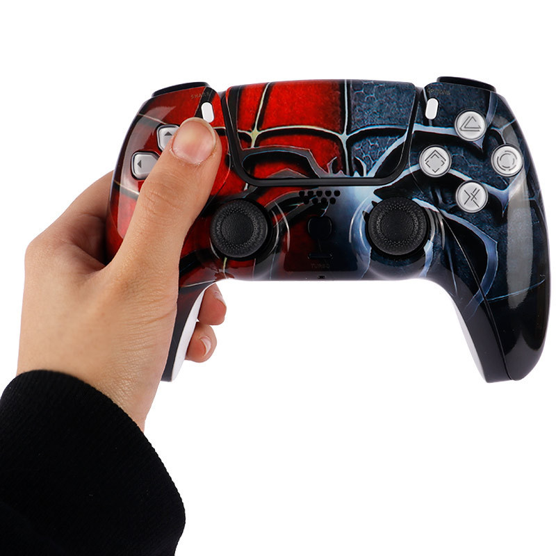 دسته بازی بی سیم طرح پلی استیشن فایو P4-Plus T29 Spider Man PS4 / PC