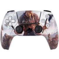 دسته بازی بی سیم طرح پلی استیشن فایو P4-Plus T29 AC Valhalla PS4 / PC