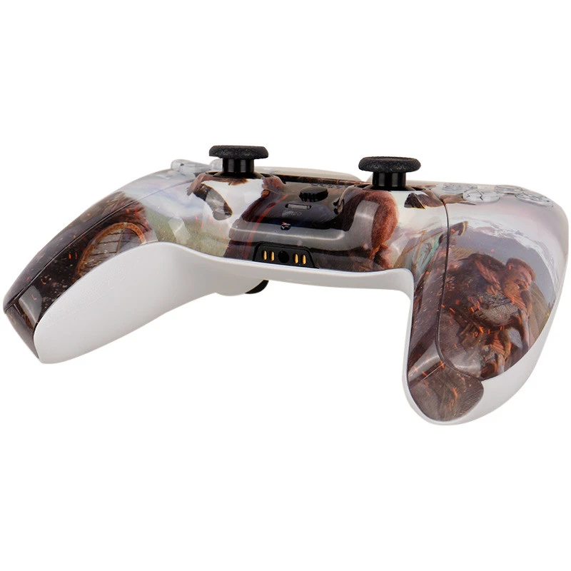 دسته بازی بی سیم طرح پلی استیشن فایو P4-Plus T29 AC Valhalla PS4 / PC