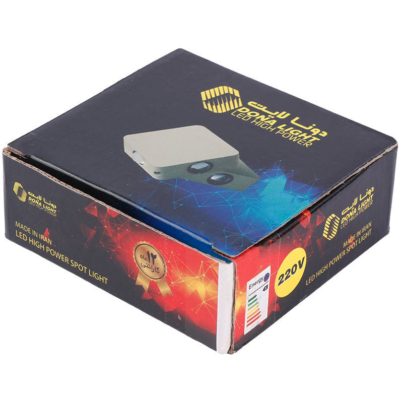 چراغ دیواری دکوراتیو چهار طرفه Dona Light 4W