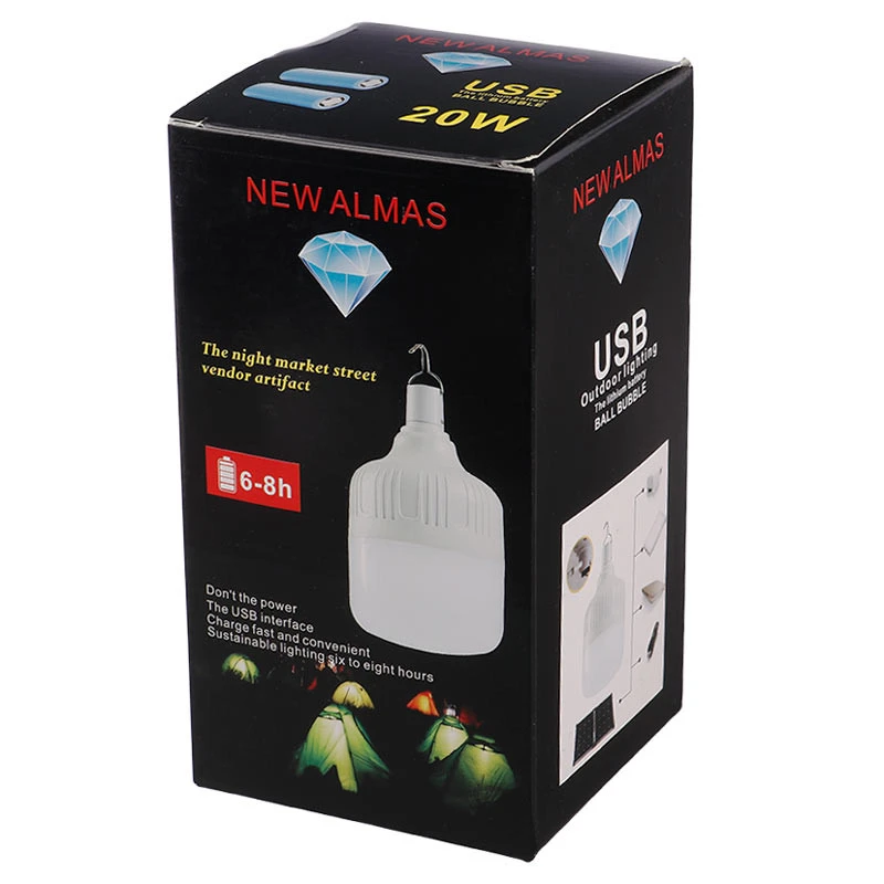 لامپ آویزدار شارژی New Almas 20W