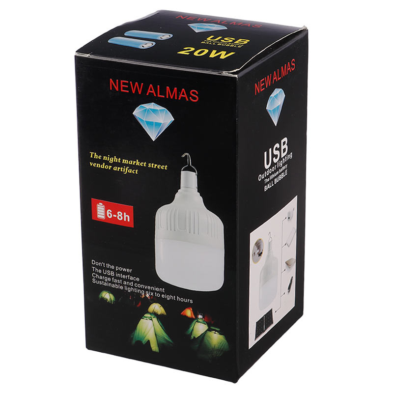 لامپ آویزدار شارژی New Almas 20W