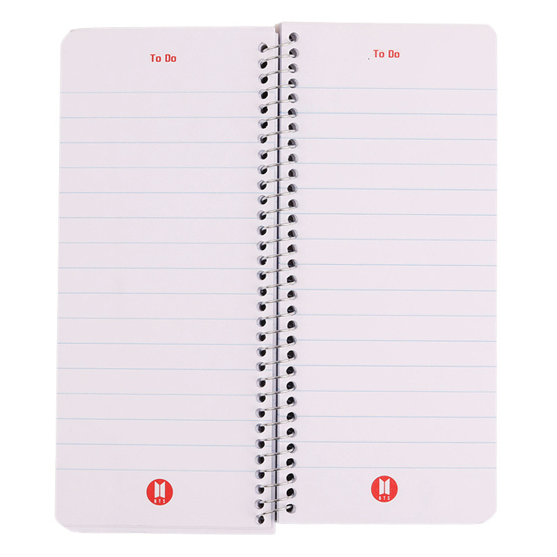 دفترچه 80 برگ To do List طرح BTS