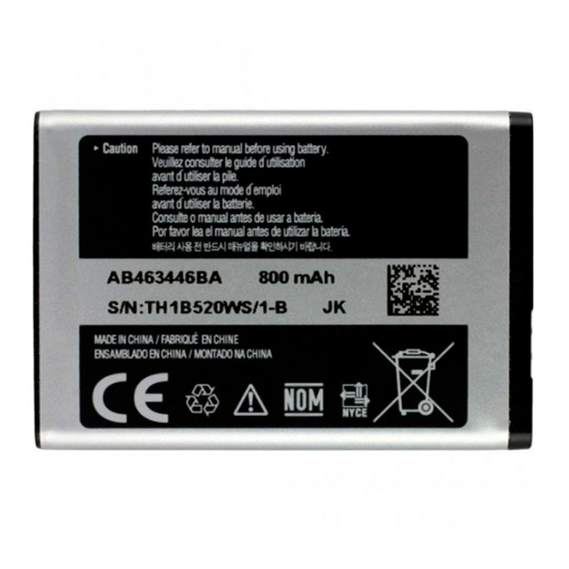 باتری موبایل اورجینال Samsung E250 AB463446BA بسته 10 عددی