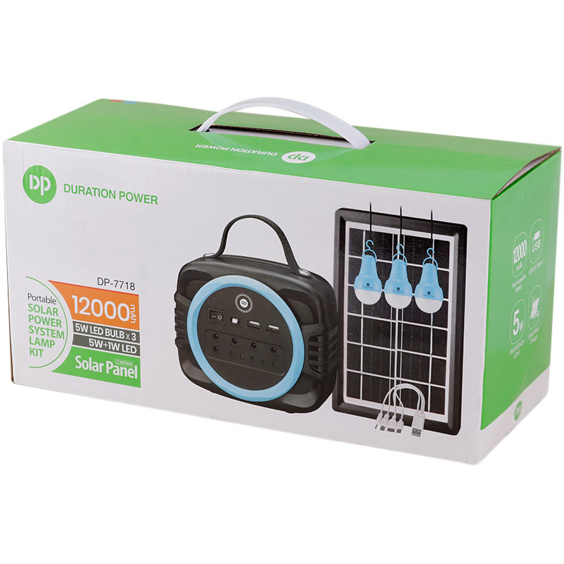پکیج خورشیدی روشنایی DP.LED DP-7718