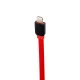 شارژر سیم وصل آیفونی Arson AN-06 + دو پورت USB