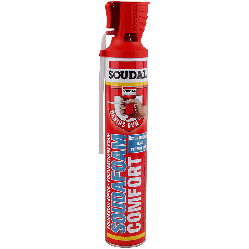 اسپری فوم پلی اورتان Soudal SoudaFoam Comfort 600ml