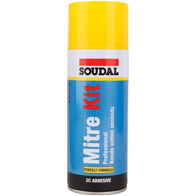 چسب 123 Soudal Mitre Kit حجم 400 میلی لیتر