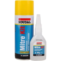 چسب 123 Soudal Mitre Kit حجم 400 میلی لیتر