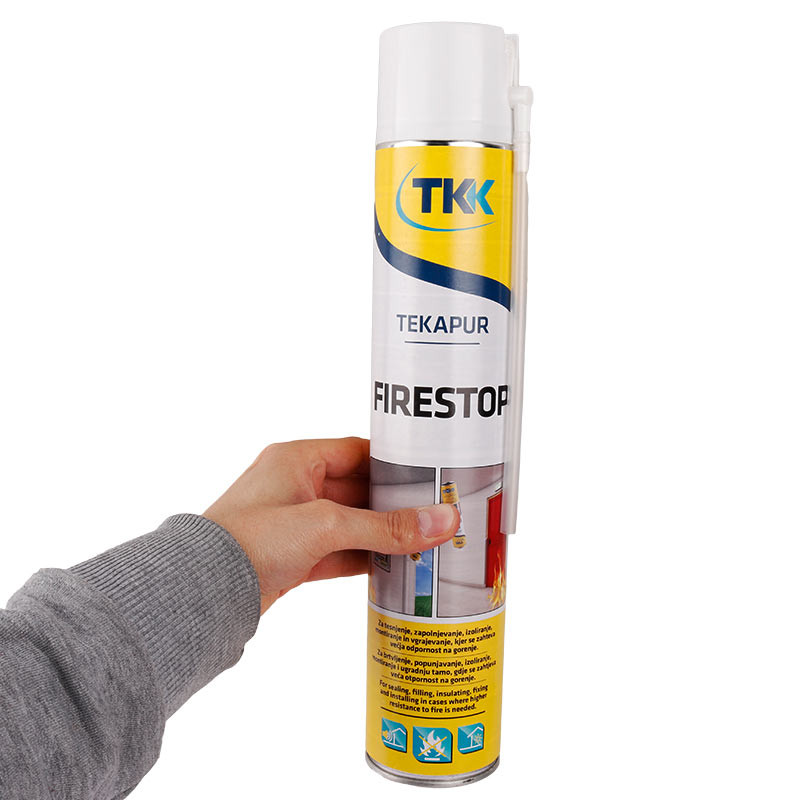 چسب پلی اورتان تکاپور Firestop حجم 750 میلی لیتر