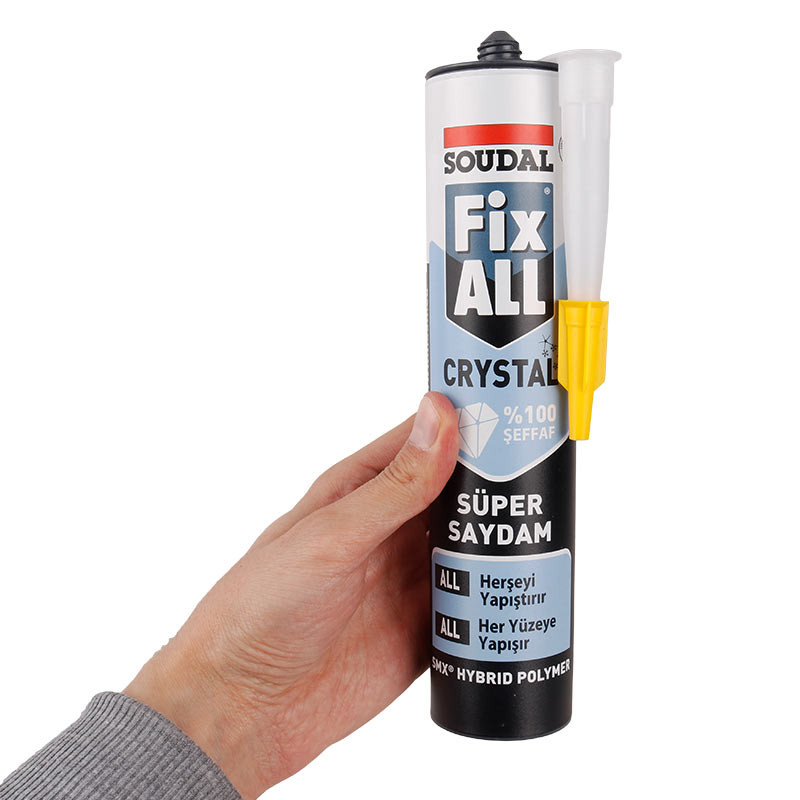 چسب مونتاژ سئودال Fix All Crystal حجم 290 گرم