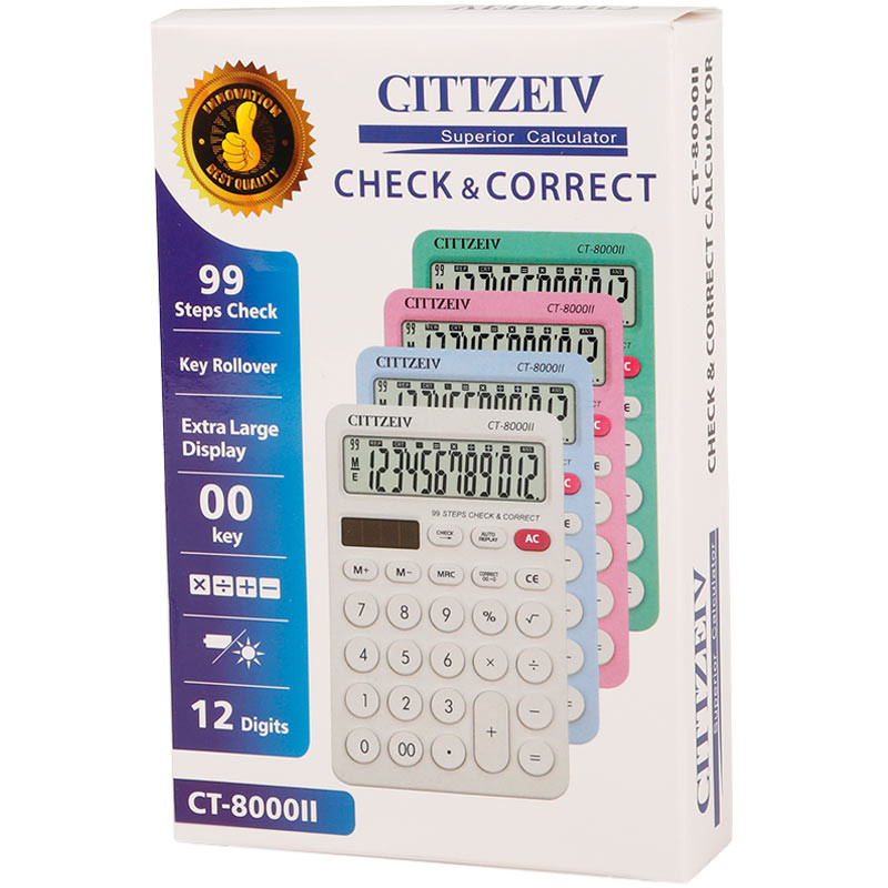 ماشین حساب Gittzeiv CT-8000ii