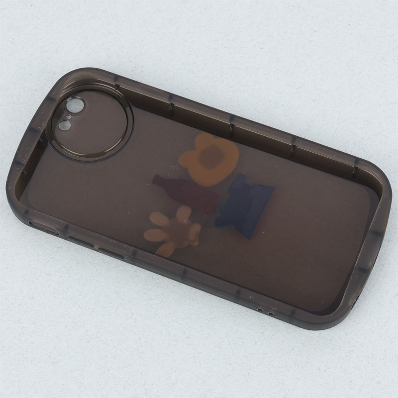 قاب متال ژله ای عروسکی برجسته محافظ لنزدار iPhone 6 / 6s