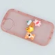 قاب متال ژله ای عروسکی برجسته محافظ لنزدار iPhone 6 / 6s