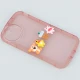 قاب متال ژله ای عروسکی برجسته محافظ لنزدار iPhone 7 Plus / 8 Plus