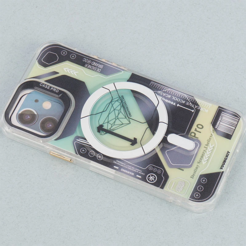 قاب مگ سیف Case Pro طرح دار iPhone 12 Pro