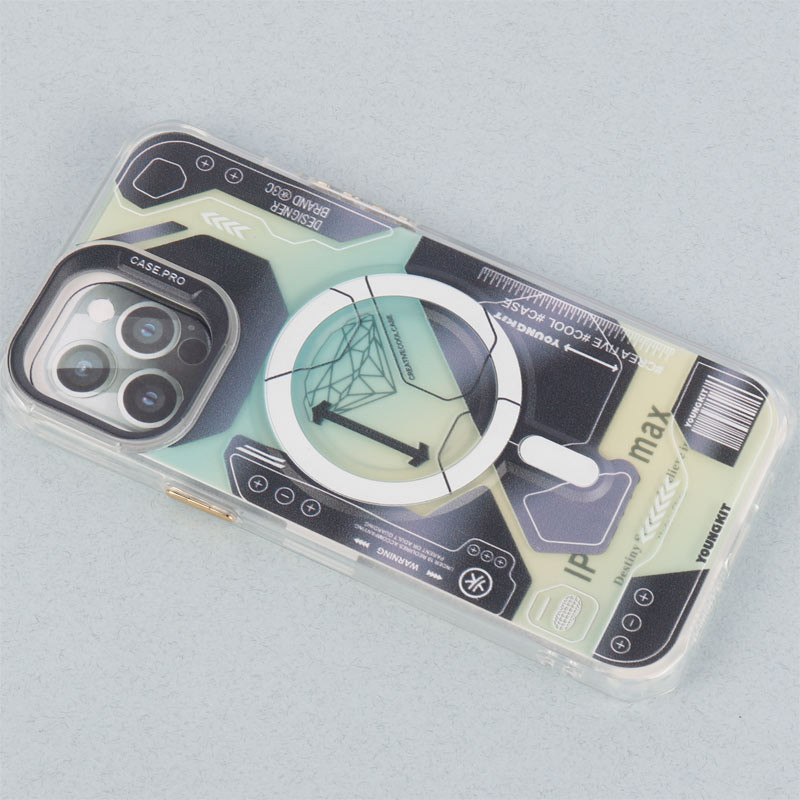قاب مگ سیف Case Pro طرح دار iPhone 12 Pro Max