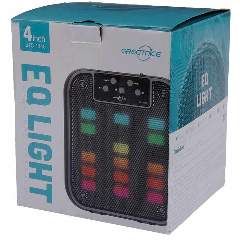 اسپیکر بلوتوثی رم و فلش خور Greatnice GTS-1840