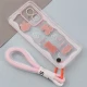 قاب ژله ای عروسک برجسته محافظ لنزدار + بند آویز لنیارد Xiaomi Poco X4 GT