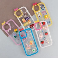 قاب شفاف فانتزی عروسک برجسته iPhone 12