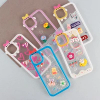 قاب شفاف فانتزی عروسک برجسته iPhone 11 Pro Max