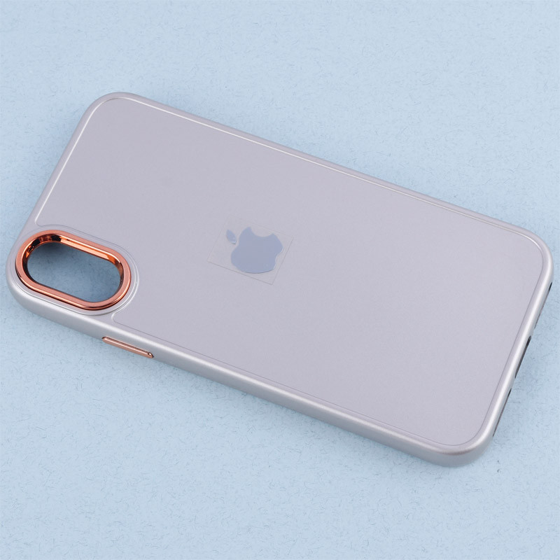 قاب طرح PVD متال ایرون iPhone X / XS