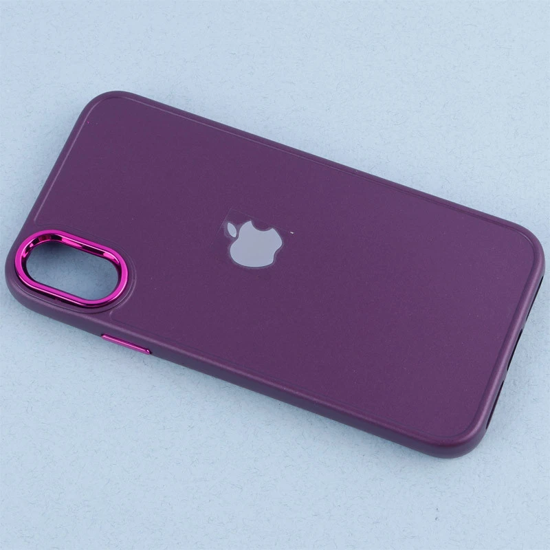 قاب طرح PVD متال ایرون iPhone X / XS