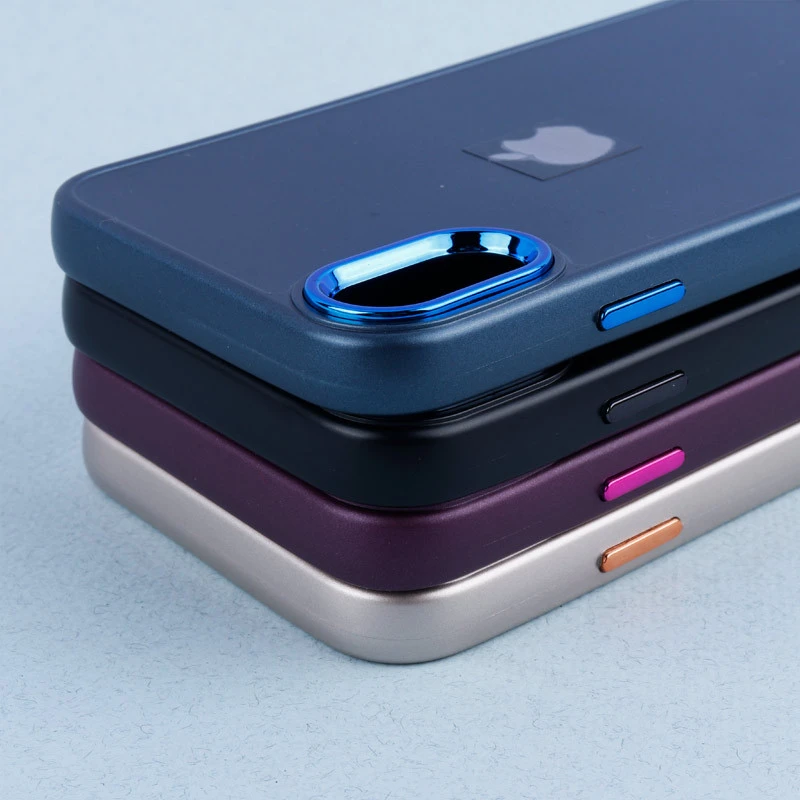 قاب طرح PVD متال ایرون iPhone X / XS