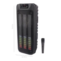 اسپیکر چمدانی بلوتوثی رم و فلش خور Greatnice GTS-1852 + میکروفون